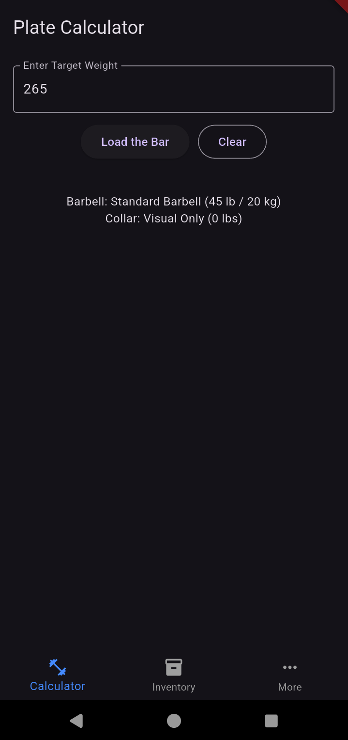 Plate Calculator